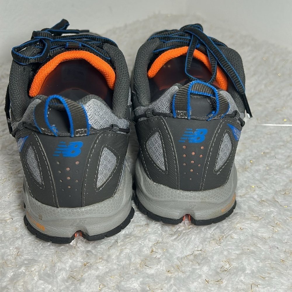 New Balance Men's 610 V2 Grey/Orange Trail‎ running shoes size 7 - Picture 7 of 8